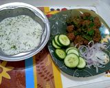 A picture of step 1 of Behari boti.
