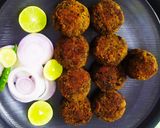 A picture of step 8 of Rajma Kabab.