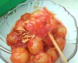 Foto langkah ke 7 dari resep Cilok Kenyal Kenyil Sambal Cetar.