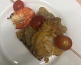 Foto del paso 3 de la receta: 168. Brochetas de rape y langostinos al limón (picoteo)