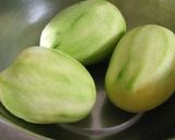 A picture of step 1 of Raw Mango Tangy balls Mukhwas.