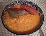Sárgaborsòfőzelék,sült lecsókolbásszal 😊😊😊 recept fázis 4 fotója