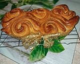 Une image de l'étape 12 de Brioche feuilletée - Vanille, cannelle, muscade et amande amère-.
