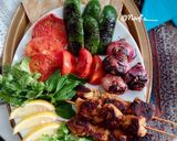 Foto langkah ke 8 dari resep Shashlik / Shish Tawook(Sate Ayam Arab ala Teflon).