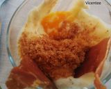 Foto del paso 6 de la receta: Huevo con espuma de patata y tierra y crujiente de jamón