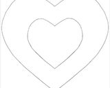 Une image de l'étape 4 de Gâteau croquant coeur chocolat saint Valentin #cuisineravecamour.