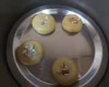 A picture of step 1 of Flour basan semolina nankhatai.