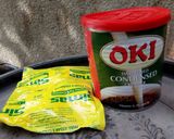 A picture of step 1 of Iloka (milk candy).