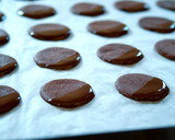 A picture of step 9 of Cocoa Cookies / Langue De Chat.