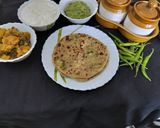 A picture of step 5 of Broccoli paratha.