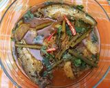 A picture of step 4 of Fish with drumsticks.