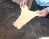 Foto del paso 3 de la receta: Chuchos de crema hojaldrados