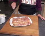 Foto del paso 1 de la receta: Rollitos de pollo con jamón y queso