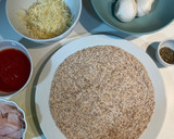 Foto del paso 1 de la receta: Pizza de fajita integral con champiñón 🍕