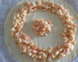 Foto del paso 5 de la receta: Girasol de manzana y sésamo garrapiñado