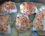 Foto del paso 10 de la receta: Merluza con costra de verduras y parmesano