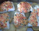 Foto del paso 10 de la receta: Merluza con costra de verduras y parmesano