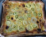 Foto del paso 9 de la receta: Prassópita o empanada de puerros
