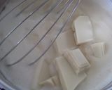 Foto del paso 4 de la receta: Crema de chocolate blanco con gelatina de expresso