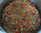 Foto del paso 4 de la receta: Lentejas con conejo