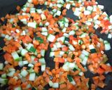 Foto del paso 3 de la receta: Merluza con costra de verduras y parmesano