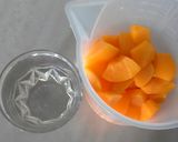 Foto del paso 2 de la receta: Pudding de semillas de chía con melocotón