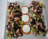 Foto del paso 3 de la receta: Ensalada de cerezas y jamón