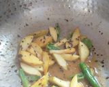 A picture of step 4 of Babugosha Sambhar.
