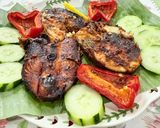 Gambar langkah 4 resipi 👩‍🍳Ikan Tenggiri Bakar Berempah.