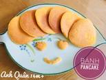Bánh Pancake Không bột nở bước làm 4 hình