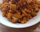 A picture of step 6 of Bottle gourd sabzi.
