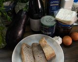 Toszkán kenyérfasírt padlizsános paradicsomszószban recept fázis 1 fotója