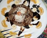 A picture of step 6 of Chocolate Pancakes.
