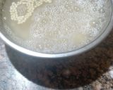 A picture of step 1 of Dahi Vada.