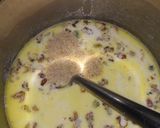 A picture of step 4 of Paneer  sheer kurma.