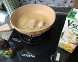Foto langkah ke 1 dari resep Ramen Kilat Kuah Miso (soymilk).