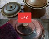 عکس مرحله 1 از دستور برق انداختن ظروف مسی