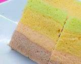 Foto langkah ke 6 dari resep ❤️ Rainbow Cake~.