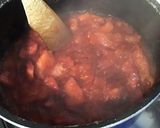 Une image de l'étape 6 de Compote aux pêches de vigne,pommes et prunes du jardin.