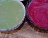 Foto langkah ke 3 dari resep Rainbow Puding Bread.