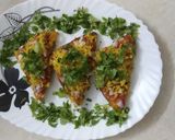 A picture of step 5 of Crispy masala toast.