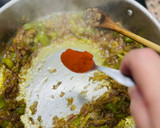 Foto del paso 5 de la receta: Arroz meloso de níscalos y solomillo 🌾 🍄 🐷 🍂🍂