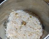 A picture of step 1 of Veg. Mutta Appam.