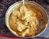 A picture of step 1 of Kofta curry with leftover pumpkin sabzi.