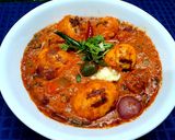 A picture of step 6 of Tandoori Egg Tikka Masala.