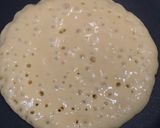 Gambar langkah 4 resipi Pancake.