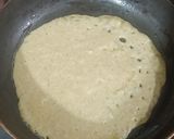 A picture of step 4 of Singhara flour Sprouts Chilla.