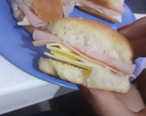 Foto del paso 6 de la receta: Pan de pebetes, viena y tortuga