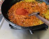 A picture of step 4 of Tomato Garlic Pickle.