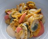 A picture of step 1 of Easy Skillet Grilled Scallop Skewers (Yatai Style).